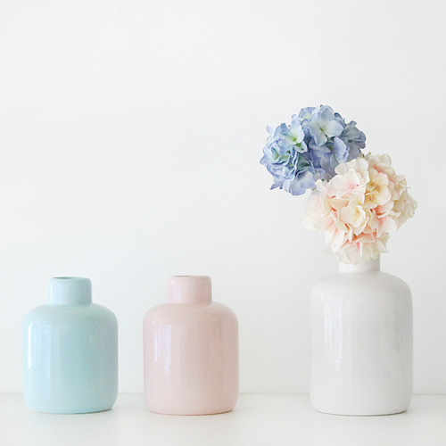 소프트 심플 Ceramic Vase(대)